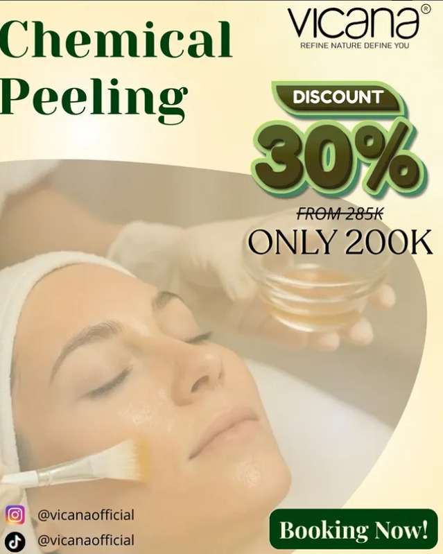 Chemical Peeling Solusi Kulit kusam, berjerawat, atau tekstur tidak merata